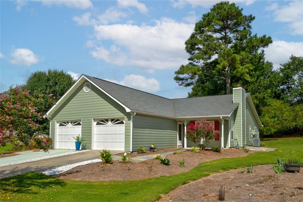 Nestled in the highly desirable *Lafayette Garden Homes*, a 55+ adult community, this beautifully updated *ranch-style duplex* offers a rare opportunity to own the *righthand side* of a thoughtfully maintained residence. Designed for ease and comfort, the *open-concept layout* features *vaulted ceilings* in the living room and a *gas log fireplace* that adds warmth and charm. The *renovated kitchen* gleams with a *complete set of appliances* (installed *October 2019*), complemented by *fresh interior paint* and *whole-house flooring upgrades*. Both *full bathrooms* have been stylishly refreshed, and the *roof was replaced in February 2020* with *architectural shingles* for added peace of mind.
Recent enhancements include a *whole-house water softener* and *replacement of polybutylene pipes* in *2023*, along with *exterior painting completed in 2024*. The *attached garage* offers convenience, while the *large, level backyard* invites quiet mornings or relaxed evenings.
Enjoy nature trails at The Ridge Preserve, concerts at City Center Park, and scenic views at Starr’s Mill. Just minutes away, Trilith Experience offers dining, shopping, and creative events. This home also provides seamless access to McCurry Park, Southern Ground Amphitheater, Fayetteville Pavilion, and major routes including GA-85, I-75, and Hartsfield-Jackson Airport
With its blend of thoughtful upgrades, prime location, and community features, this home is a rare find—and those who hesitate may miss out. Reach out to schedule a showing today!
Sold As-Is and Move-in ready!