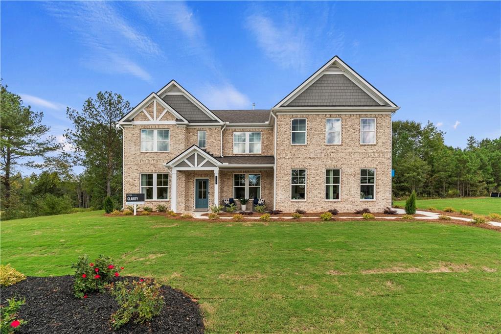 Welcome to Luxury Living at Trinity Park in Coveted McDonough, GA – Built by DRB Homes
Step into refined elegance in the prestigious Trinity Park community, where timeless architecture meets modern comfort. This stunning four-sides brick estate showcases the sought-after Clarity floor plan, featuring 5 spacious bedrooms and 4 full bathrooms, thoughtfully designed for both everyday living and elevated entertaining.
From the moment you enter, you’re welcomed by an open-concept layout with a gourmet kitchen, an expansive island, and seamless flow into the inviting family room—perfect for hosting guests or relaxing in style.
The main level offers a full guest suite, while upstairs boasts a spacious loft, three generous secondary bedrooms, a convenient laundry room, and a luxurious owner's retreat complete with a sitting area and a spa-inspired en-suite featuring a soaking tub, glass-enclosed shower, and dual vanities.
This exceptional home also includes an unfinished basement, offering endless opportunities to create your dream space—whether a home gym, media room, or additional living area.
Luxury, space, and comfort await you in one of McDonough’s most desirable communities.
Please note: If the buyer is represented by a broker/agent, DRB REQUIRES the buyer’s broker/agent to be present during the initial meeting with DRB’s sales personnel to ensure proper representation. If buyer’s broker/agent is not present at initial meeting DRB Group Georgia reserves the right to reduce or remove broker/agent compensation.