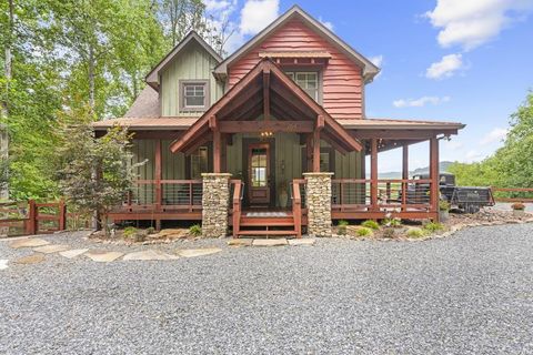 A home in Mineral Bluff