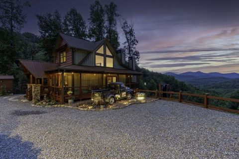 A home in Mineral Bluff