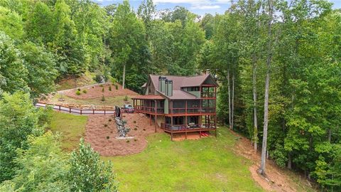 A home in Mineral Bluff