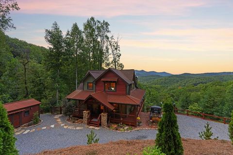 A home in Mineral Bluff