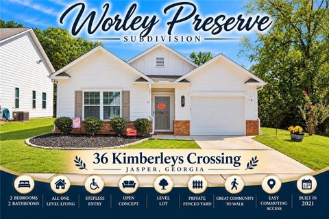 Homes For Sale - 36 Kimberleys Crossing<br/> Pickens County, Jasper, GA 30143