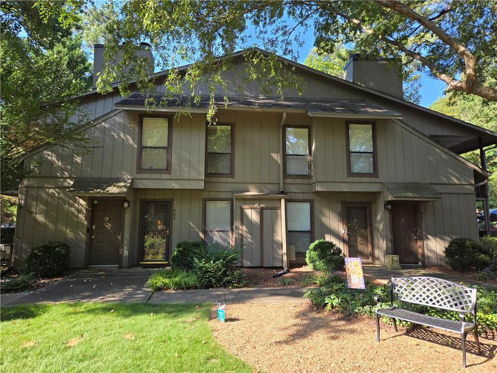 Welcome to this stunning, updated 1-bedroom, 1-bath condo in the highly desirable Vinings Run community of Smyrna! Nestled at 403 Cumberland Court SE, this 905 sq ft gem has been meticulously renovated, blending modern elegance with serene suburban charm. Step inside to discover a fresh, open-concept layout featuring brand-new luxury vinyl flooring throughout, crisp white cabinetry in the galley kitchen, sleek stainless steel appliances, and a stylish breakfast bar perfect for casual dining or entertaining.
The spacious living area boasts built-in bookcases, a cozy fireplace for those cool evenings, and seamless flow into the separate dining space—all overlooking the lush, landscaped courtyard just outside your door. Retreat to the expansive primary suite, complete with two closets and a fully remodeled bath with a tub/shower combo and contemporary fixtures. Enjoy outdoor bliss on your oversized covered deck, ideal for morning coffee or evening relaxation amid the wooded, private surroundings.
This turnkey condo offers resort-style amenities including swimming pools, tennis courts, and dog parks, plus unbeatable convenience near I-75 and I-285, top dining and shopping, Truist Park, The Battery, Silver Comet Trail, and more. With fresh paint, updated lighting, high-speed internet readiness, and energy-efficient insulated windows, it's truly move-in ready. Don't miss this prime opportunity in a vibrant community—schedule your showing today! Also, No Rental Restrictions!!