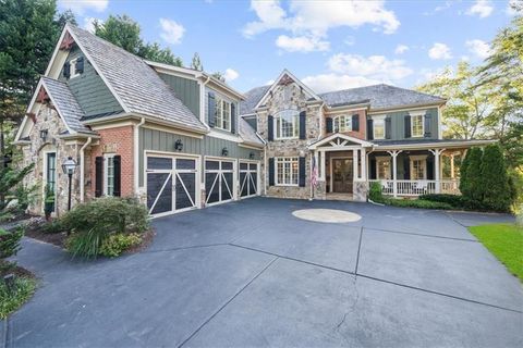 A home in Dawsonville