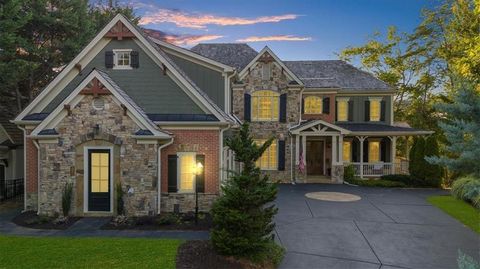 A home in Dawsonville