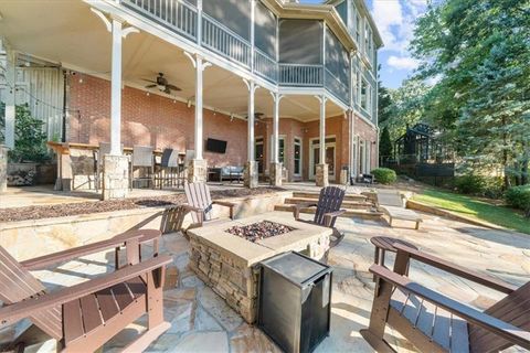 A home in Dawsonville