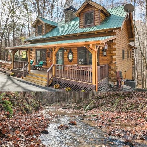 A home in Dawsonville