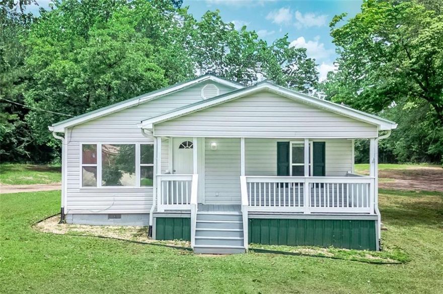 FULLY RENOVATED property ,new roof, new gutters, new drywall, new siding, new luxury LVP flooring, new kitchen cabinets with granite countertops. Freshly painted interior and exterior. Has new windows, new goodman 2 ton heating and air system with new ducts installed, new attic insulation, new deck, new septic tank, 3.21 acres lot, also a storage barn for tools or to keep personal stuffs, Don't miss this opportunity! Come see it yourself and fall in love.
