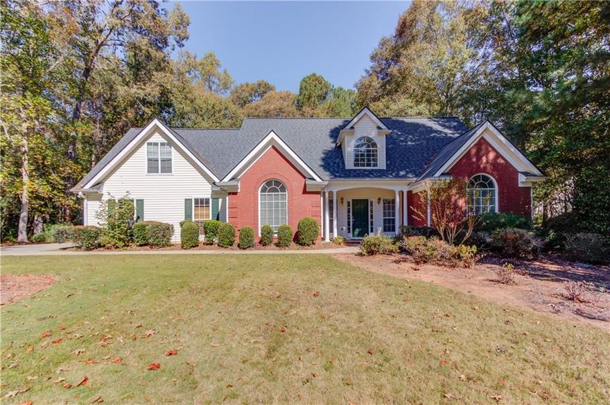 Welcome to 3980 Lakeside BLVD your beautiful, move-in ready, ranch home in the highly sought after Woodlake Country Club. This single level living home is situated on a private lot across from the golf course and pocket park along lakeside boulevard. This home wows with its low maintenance brick and vinyl exterior on a very level lot. Entering the home, the open floor plan boasts all new paint, luxury vinyl plank flooring, new carpets, updated fixtures, new granite and quartz counters throughout. The well appointed split bedroom plan features vaulted ceilings and generous closets. The kitchen is large and open for entertaining and cooking. The primary bedroom is on the main floor leaving the only reason to go up the steps is to enjoy the large bonus room and additional bath. The seller also has recently put on a new roof, new hvac, and a new hot water heater. Don't miss out on this beautiful home.