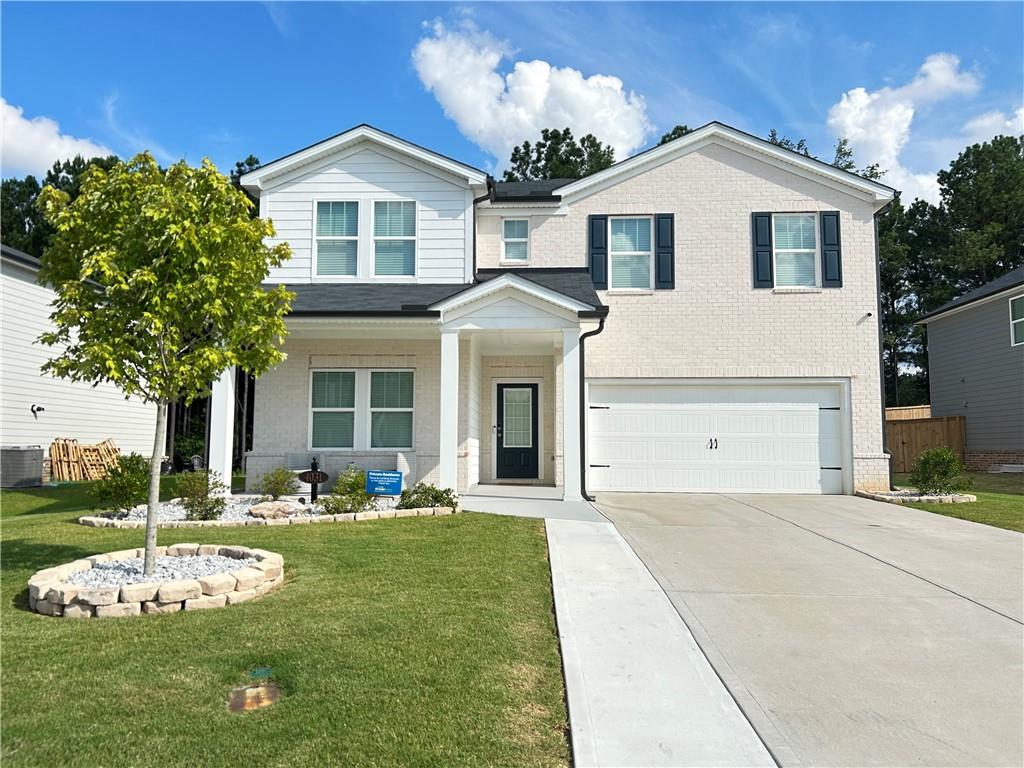 Experience the ideal combination of space, comfort, and modern design in this stunning 5-bedroom, 4.5-bath home built in 2023. With over 3,300 square feet of thoughtfully designed living space, this home offers a layout that adapts effortlessly to your lifestyle. The main level includes a flexible room that can serve as a formal dining area, home office, or playroom, along with a guest bedroom and full bath. The stylish kitchen with open sightlines flows into the spacious living area—perfect for both entertaining and daily living. Upstairs, enjoy a cozy loft and four generously sized bedrooms, including a luxurious primary suite featuring a walk-in closet and private ensuite bath. Step outside to a sizable backyard, ideal for relaxing or hosting gatherings. Situated in a friendly neighborhood with fantastic amenities like a community pool and playground, and just minutes from shops, restaurants, and grocery stores—this home checks all the boxes for comfort and convenience.
