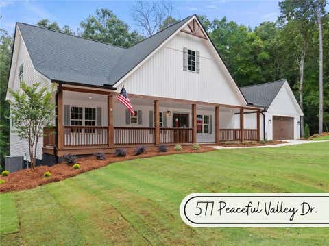Homes For Sale - 577 Peaceful Valley Drive<br/> Cleveland, GA 30528
