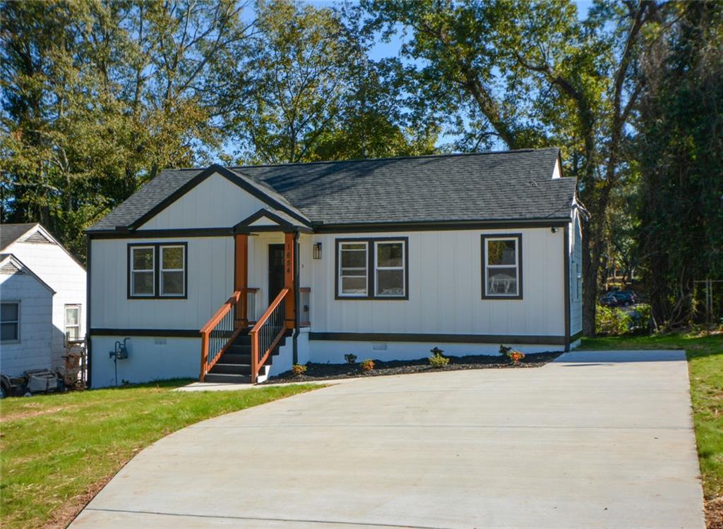 Financing Perks: This home is eligible for Special 100% financing with NO PMI & below market rates. Move-In Ready. Fully Renovated, fully furnished and Fully permitted beauty offers the best of modern living with peace of mind. From all-new framing, plumbing, electrical, HVAC, water heater, siding, and hardwood floors to high-end fixtures and designer finishes. Bright, open-concept layout filled with natural light, perfect for both daily living and entertaining. The sleek, modern kitchen opens to the living space. Outside, enjoy a brand-new concrete driveway with ample parking and a spacious backyard. Situated in a prime location, you're just minutes from Hartsfield-Jackson Airport, Tyler Perry Studios, the Atlanta Beltline Westside Trail, Mercedes-Benz Stadium, breweries, shopping, dining, and more.