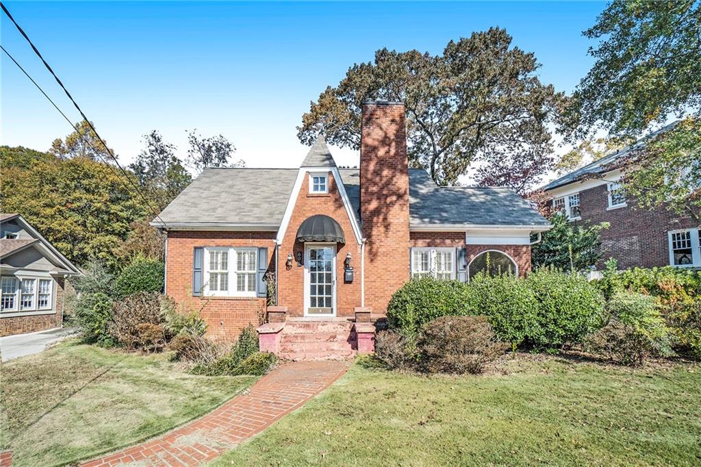 Beautifully renovated home with period details. Large Master Suite with private, walk in glass door shower. Private courtyard in the rear. City of Decatur Schools. Driveway shared with neighbor with parking and 2 car garage in the rear.