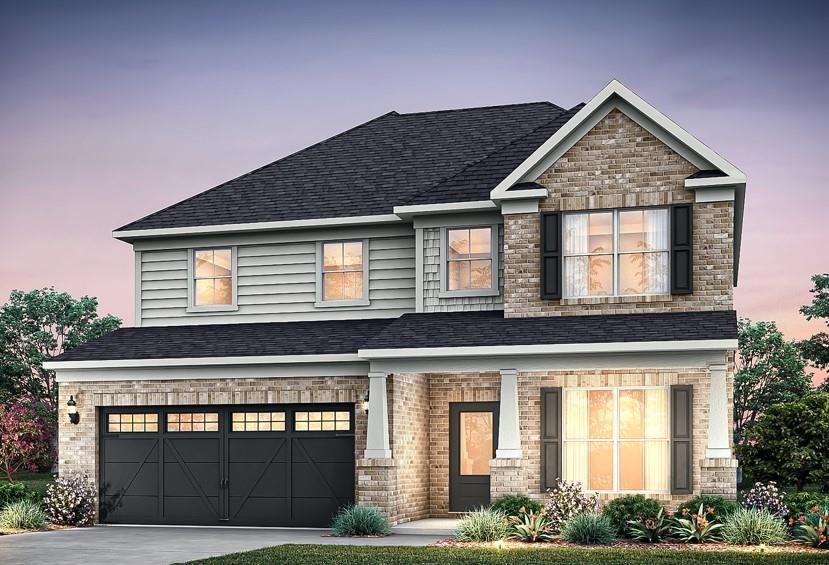 Welcome to Rose Creek by Pulte Homes! Come and visit our community located in Cumming- Enjoy Convenient access to GA-400; while also providing you with a variety of local shops, restaurants, and entertainment options. Join a community that values education, with top-rated schools and learning opportunities for all ages. Our location will provide you with the Continental this is a versatile two-story design well suited for families with a formal dining room and flex space. This home features a fifth bedroom on the main floor and second-story loft, an open gathering room and kitchen with natural light, and a breakfast café leading to the patio for alfresco dining. Covered lanai to elevate your outdoor space.
