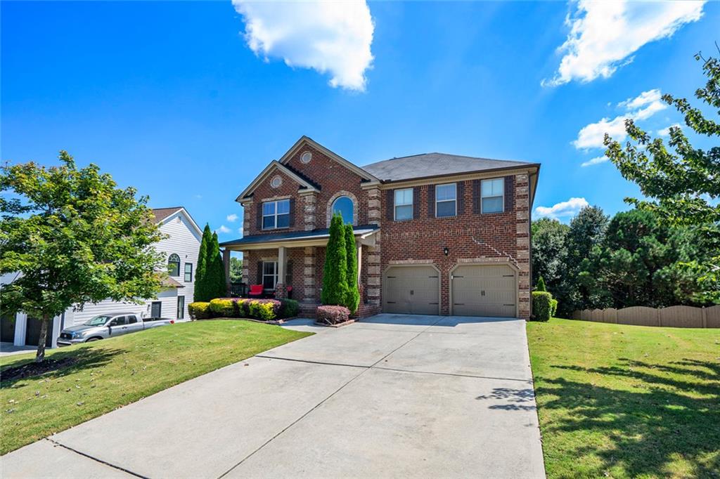 Welcome to this beautifully designed home that blends elegance with everyday comfort. Located in the sought-after Laurel Mist subdivision. This beautiful 4-bedroom, 4-bath home offers a spacious and versatile layout, complete with a finished basement and an additional unfinished storage room, providing plenty of space for both living and organization. Wrapping around the home you will notice an elegant kitchen that flows seamlessly into the living room highlighted by a gas log fireplace. A 2-car garage adds convenience, while the property boasts the most expansive and longest driveway in the roundabout, offering ample parking for family and guests.
The primary suite is a true highlight, featuring a luxurious master bath with a relaxing layout and a his-and-hers vanity, making it a perfect retreat at the end of the day.
Located just minutes from Scenic Highway, you’ll enjoy quick access to an array of shopping, dining, and entertainment options, all while being tucked into a peaceful neighborhood setting. Come and schedule a tour of your future home.