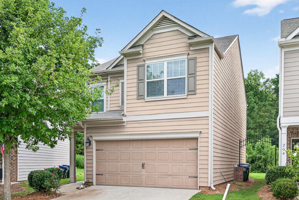 Welcome to 208 Highland Pointe Circle, a freshly updated 4-bedroom, 2.5-bath home offering 1,803 square feet of comfortable living space in the desirable Highland Pointe community. Featuring all new paint and carpet throughout, this home is truly move-in ready.
Ideally located with direct access to GA-400, you are just minutes from Dawsonville’s top shopping outlets, dining, and entertainment.
The covered front entry and professional landscaping create an inviting first impression. Inside, the foyer opens to a spacious family area with clear sightlines to the updated kitchen. The kitchen boasts granite countertops, stainless steel appliances, a large center island, and bar seating—perfect for both everyday living and entertaining. The level backyard provides an excellent setting for outdoor gatherings and recreation.
Upstairs, the expansive primary suite features vaulted ceilings, a walk-in closet, and a spa-like en-suite bathroom with double vanities, a soaking tub, and a separate shower. Three additional bedrooms and a full bath upstairs.
Residents of Highland Pointe enjoy access to community amenities including a swimming pool and playground.
With its fresh updates, versatile layout, and prime Dawsonville location, this property stands out as an excellent opportunity.