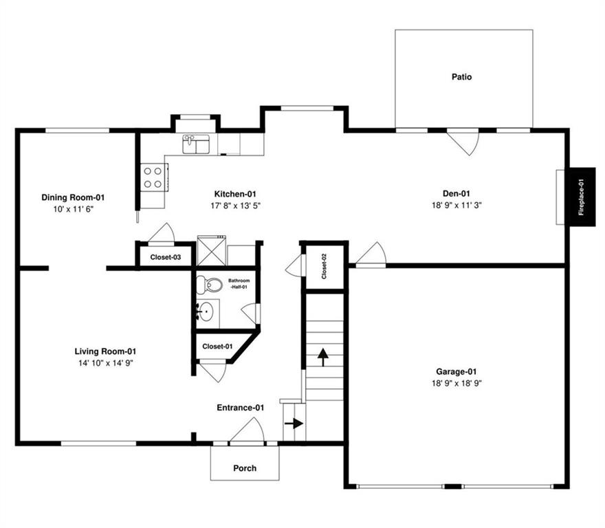 1444 Bridgewater Branch, Stone Mountain, Georgia image 4