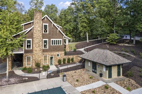 A home in Dawsonville