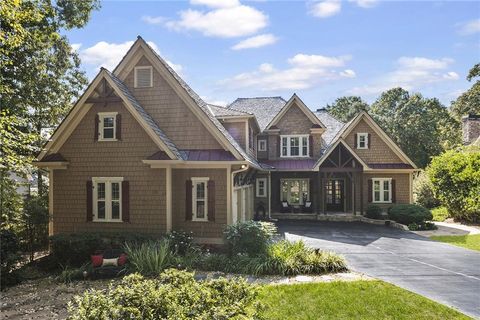 A home in Dawsonville