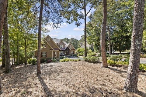 A home in Dawsonville