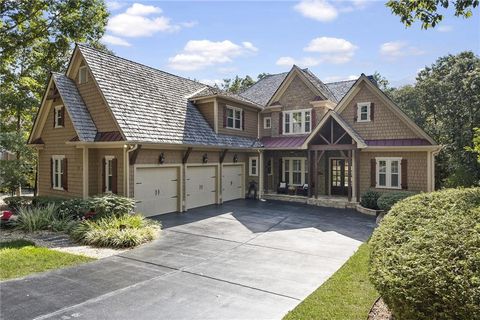 A home in Dawsonville