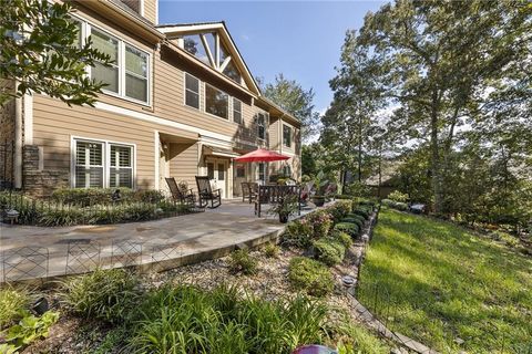 A home in Dawsonville