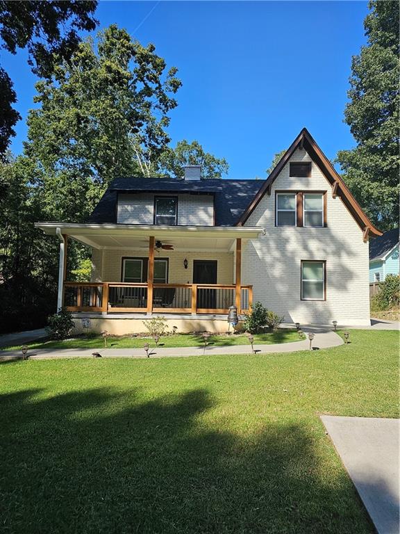 This beautiful 4 sided brick home is nestled on its own private lot. This home was upgraded in 2020. Home has gorgeous hardwood floors throughout. The kitchen is equipped with granite countertops, stainless steel appliances, breakfast bar, and tons of cabinet space. The dining room is open with a view to the kitchen and livingroom. The owners suite is on the main level and also an additional bedroom on the main level. The staircase is wide and leads up to an open family room. Lots of parking space for guest. The back yard has a fire pit for those wonderful occasions. Too much to list. Must see!