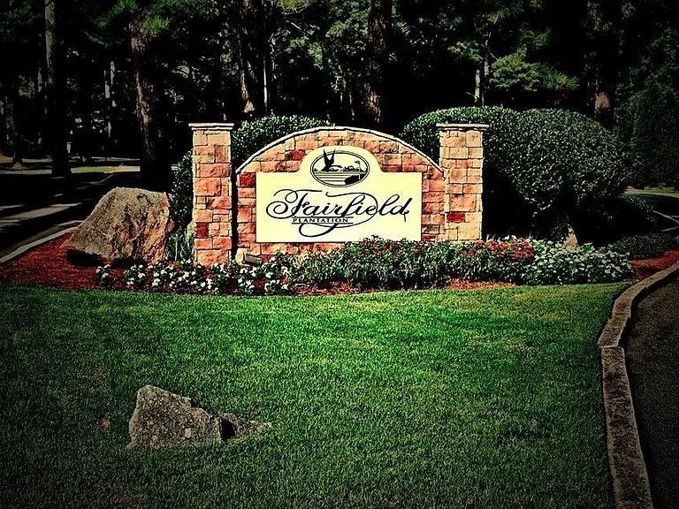 Due to it's location and terrain, this oversized corner lot is perfect for building your dream home. Located in the highly coveted Fairfield Plantation Subdivision, a 24/7 gated, HOA governed, swim/tennis community. Fairfield offers a gorgeous Country Club and Restaurant located on a 18-hole Championship Golf Course. Community members have access to three lakes, marina with restaurant, playground, two swimming pools, lakeside beach, lighted tennis courts, pickleball courts, security guards at both gates, and so much more! Come see this property for yourself.