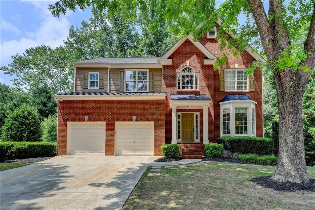 Location,Location,Location.Top rated North Gwinnett Schools. This house is located in the highly desirable TWIN CREEK Community. The total renovation is about 2 years old which include Hard wood flooring 1st, 2nd floor , all rooms Carpet, Water heater, Washer and Dryer, light fixture, Quartz counter top, kitchen sink, and Faucet, Back splash, accent natural wood sealing, stainless appliance, trendy pattern tile interior, paint, modern white double vanity in Guest bath- black & white touched tile and Jet Rainfall Shower Panel System, frameless glass shower door, master bath- separate shower booth and soaking bath tub, double vanity with white granite top. The range hood is ideal for all cooking and frying. Well maintained home Cul-De-Sac. Two fire places on main and the 2nd floor living room. There are plenty of spaces to explore and build your own dream entertainment area in the daylight basement.