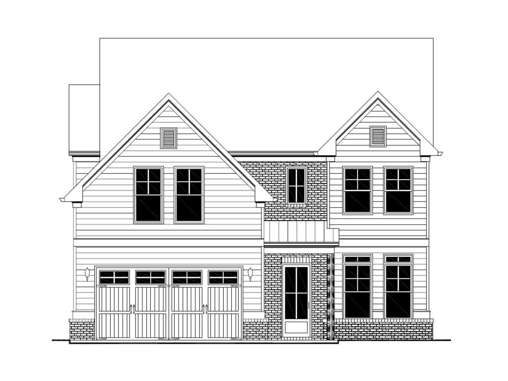 The Sadie Plan built by Heatherland Homes. Experience the difference of a home built with intention. Every detail from lighting and hardware to trim and finishes has been hand selected to reflect a level of craftsmanship that goes beyond the standard. A vaulted living room fills the main level with light and openness, while coffered ceilings in the dining room and detailed trim add architectural interest rarely found in new construction. The kitchen is both functional and beautiful, featuring quartz countertops, ceiling-height cabinetry, double ovens, and an oversized island that anchors the space. The main level primary suite offers a private retreat with a frameless shower, soaking tub, and a spacious walk-in closet. This home also features a 3rd car garage (not shown on rendering). Located in one of Cobb County's most desirable areas: close to parks, hiking, highly desirable Harrison High, Cobb Parkway, and Barrett Parkway.you'll have the best of convenience and lifestyle right at your doorstep. Schedule your tour today to experience the Sadie Plan in person. **All photos are stock photos from the builder**