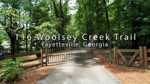 116 Woolsey Creek Trail Fayetteville GA 30215