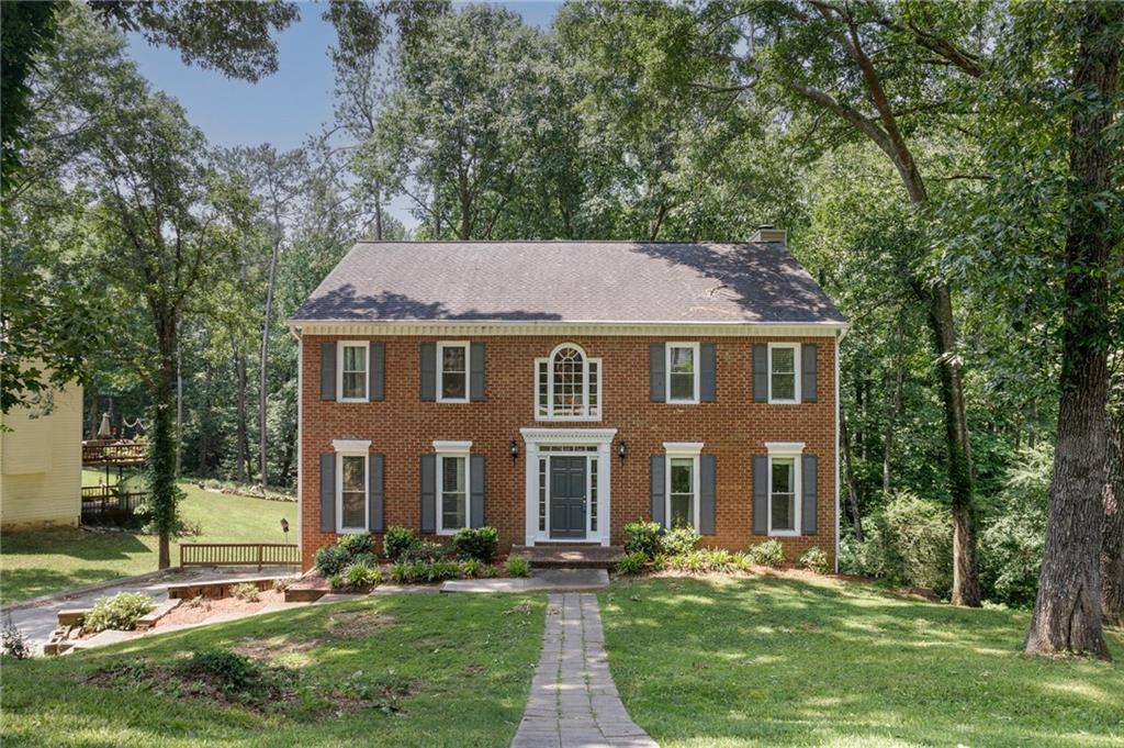 Over an acre lot!! What a beautiful and well maintained home in sought after Rivermist for sale. This home has many upgrades to include a finished basement with full bathroom. All bathrooms have been remolded with modern touches. Kitchen recently updated and renovated. Enjoy coffee or time with friends and family on the back sunroom over looking woods and small stream. This home feels like a home and a great place to settle down for a while. The neighborhood offers many amenities to include large pool, kids pool, lake, waterfall park, large clubhouse, tennis team, swim team, and many community events. This home is located in the award winning and sought after Brookwood school cluster. Close and walking distance to the R. D. Head elementary. Many parks, shopping and restaurants near by. This one will not last long!!