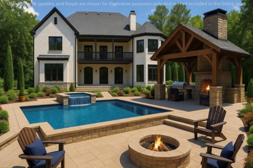Experience Luxury Living – Stunning New Construction Homes with access to the pool and other outdoor amenities directly from the main level
Modern Craftsmanship & Smart Design
This home is a testament to exceptional craftsmanship, featuring premium materials and cutting-edge technology for comfort, energy efficiency, and long-lasting durability. Highlights include four oversized master suites, each with a luxurious en-suite bathroom featuring a freestanding bathtub, walk-in shower, dual vanities, and spacious walk-in closets—offering the perfect balance of elegance and functionality. Crafted with meticulous attention to detail, this home boast elegant balconies, grand foyer entrances, and soaring high ceilings throughout.
Special Construction Features:
Upgraded 2x6 Framing: Thicker exterior framing offers a stronger structure, superior insulation, and significantly higher energy efficiency than standard 2x4 framing.
Custom Three-Level Elevator: Enjoy seamless access to all four levels, including the basement.
German-Engineered Triple-Glass Windows & Doors: Premium European windows and doors offer superior insulation, energy efficiency, and soundproofing.
Spray Foam Insulation: Comprehensive insulation throughout the home ensures maximum energy savings, sound reduction, and moisture control. All bedrooms, bathrooms, and laundry rooms are fully soundproofed.
Copper Plumbing: High-quality copper piping provides quieter water flow and natural antibacterial benefits for healthier water.
3-Car Garage: Spacious with custom wood finishes and equipped with an EV charging station.
Luxury Interior Finishes:
Front Entrance Column are pre-wired for remote controlled electric gate
Top-Tier Appliances: Gourmet kitchen outfitted with professional-grade Fisher & Paykel appliances.
Custom Cabinetry: Soft-close, custom-designed cabinetry throughout the home combines elegance and practicality.
Natural Stone & Premium Surfaces: Timeless materials like marble tile, natural stone, and quartz or granite countertops elevate every space.
Concrete Fireplaces: Three artistic fireplaces offer warmth and customizable character with optional designer finishes.
Exquisite Detailing: Decorative ironwork, intricate crown and chair rail molding, and wall paneling enhance each room’s elegance. Vaulted ceilings add to the home's grandeur.
Red Oak Hardwood Floors: Durable, high-end red oak flooring throughout for a clean, carpet-free finish.
Exterior & Energy Efficiency Features:
Four-Sided Brick & Natural Stone Facade: Stunning and durable exterior construction on all sides.
Pre-Wired for Smart Living: Fully pre-wired for security, home automation, and surround sound. Security cameras and in-ceiling speakers are already installed. A future remote-controlled gate is also an option.
Landscaping & Irrigation: Professionally landscaped yards with a full irrigation system in both front and back.
Tankless Water Heaters: Two high-efficiency units with recirculation systems ensure continuous hot water while reducing utility costs.
High-Efficiency HVAC: Premium TRANE HVAC system provides year-round climate comfort.
Plywood-Finished Attic: Offers additional storage and easy maintenance access.
The featured photos showcase the gates and breathtaking backyard design, complete with a pool and gazebo—an upgraded option that can be custom-built in this home's backyard by the builder for an additional cost.
Next door, another luxurious residence in a similar architectural style. This gives you the unique opportunity to choose the perfect layout and finishes to suit your lifestyle.
Take a virtual tour via the video link above of our model home or schedule a private showing to experience the luxury in person. With one home already sold and only two available—each with a unique floor plan—now is the time to act. These exceptional properties won’t last long. Don’t miss out!