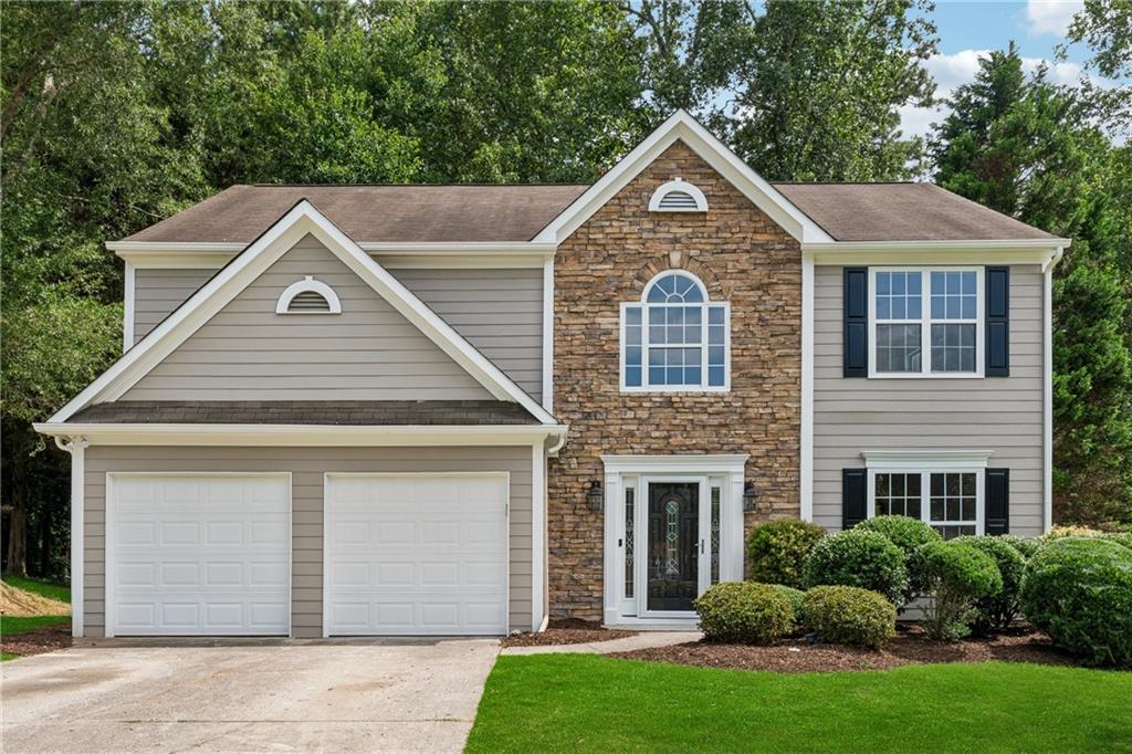 Welcome to this beautifull newly updated home in the Milford Woods Subdivision. The open kitchen & living areas provide for clear sightlines so you can spend time with family or entertain while still creating a separate dining space for additional socialization in a more intimate setting. This home offers 4 bedrooms on the second floor to use as your needs require with a nice en-suite with double vanity. There is also a bonus 4th room that has the potential of a sleeping area or multi-use room. The backyard is semi-private and will welcome you as we enter into the fall season and cozy bonfire evenings. New LVT flooring, fresh clean paint, new lighting, quartz counters in kitchen and cosmetic improvements throughout. If you're looking for move in ready in an established neighborhood, look no further, this home is waiting for you.