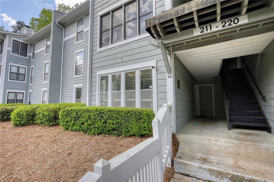 Welcome to Piedmont Heights, a gated community tucked away just off Sidney Marcus Blvd in Buckhead. This charming 1-bedroom, 1-bathroom home is conveniently located on the first floor, offering easy access to parking right out front. The interior features LVP flooring throughout most of the home, with tile in the kitchen and bathroom. The kitchen is equipped with quartz countertops, a gas range, and a laundry area for added convenience. The spacious bedroom offers generous closet space, and the bonus sunroom is perfect for a home office or cozy reading nook. This community is packed with amenities! Enjoy the saltwater pool, fitness center, tennis court, dog park, grills and picnic area, and a clubhouse available for private events. There's even direct access to the Path 400 trail, perfect for walking, running, or biking. Just minutes from Midtown, Lenox Square, Phipps Plaza, and Brookhaven, and with quick access to GA 400, I-85, and MARTA, you'll be close to some of Atlanta's best shopping, dining, and entertainment.