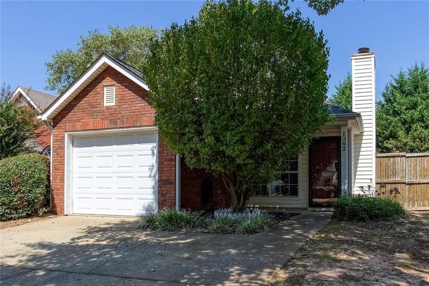 Owner willing to do creative financing, lease purchase, rent to own, etc.--- call for more information. Discover the perfect blend of convenience and comfort in this low-maintenance Woodstock home. All the hard work has been done for you—from the HOA-maintained yard to the recently renovated kitchen, which comes complete with updated appliances and solid surface countertops. This inviting, open-concept home features two bedrooms and two full baths, offering a smart and flexible layout. Its prime location puts you close to everything you need, including downtown Woodstock, Lake Allatoona, and Little River Marina Park.