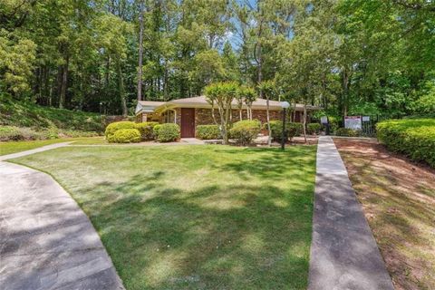 A home in Stone Mountain