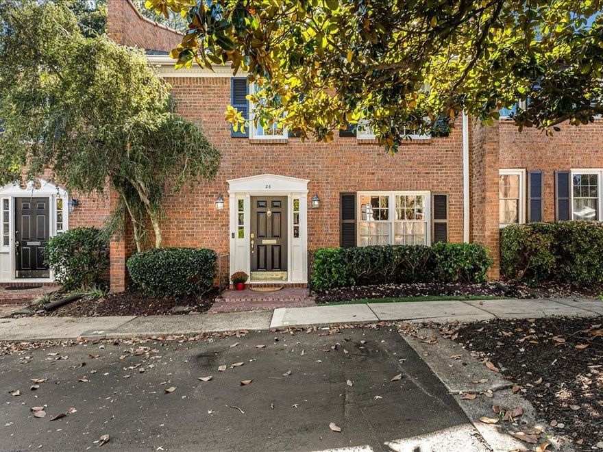 Call your agent, make your appointment to see this one soon. Showings begin Friday 10/24. Hurry to join this sought after Buckhead community that is convenient to everything. This fully renovated condo townhome is move in ready. The master suite is oversized with a fireplace and a sitting room/nursery/office/glam room attached. His and her closets, updated bath with large separate shower and soaking tub, double vanity. The secondary bath on the 2nd floor has a shower and also houses the laundry. The thoughtfully updated kitchen provides plenty of counterspace on gorgeous countertops with stainless steel appliances. Two parking spaces in front of the unit make things easier. Nice and private brick patio with plenty of space for outdoor dining and more, includes a built in gas grill.  About a mile from the new GA 400 Greenway, walk to Publix, a coffee shop, Publix and much much more. Short drive to Chastain Park.