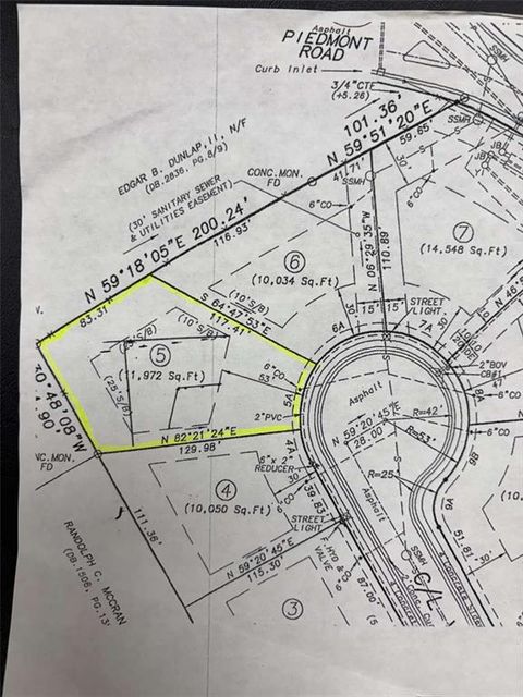 Vacant Land For Sale - 329 Vinings Walk<br/> Gainesville, GA 30501