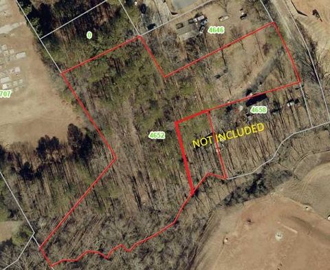 Vacant Land For Sale - 4652 Woodlane Drive<br/> Oakwood, GA 30566