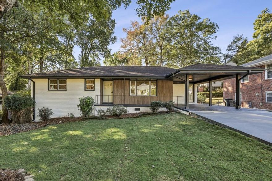 Fully Renovated Modern Brick Ranch in East Atlanta! Located just Blocks from Brownwood Park and Steps to East Atlanta Village, enjoy easy access to the Farmers Market, Popular Restaurants, Coffee Shops, and Nightlife   all in one of Atlanta's most sought-after neighborhoods. Quick Access to I-20 makes commuting simple. Curb appeal abounds with a Flat, Grassy Front Yard, Fresh Landscaping, and Chic Wood Accents that highlight the modern fa ade. Step inside to discover Gorgeous Hardwood Floors, Recessed Lighting, and an inviting Open-Concept Living Area filled with Natural Light from Large Picture Windows. The Designer Kitchen showcases White Shaker Cabinets, Quartz Countertops and Island, Stainless Steel Appliances, and a Stylish Tiled Backsplash   all flowing seamlessly into the Dining Area with Glass Doors leading to the Deck, perfect for Al Fresco Dining or Entertaining. The Primary Suite on Main offers a Luxurious Ensuite Bathroom with a Double Stone Vanity, Modern Fixtures, and a Glass-Enclosed Shower. Two Additional Bedrooms share a Beautifully Renovated Hall Bathroom with a Double Vanity and Shower/Tub Combo. Head Downstairs to find a Fully Finished Daylight Basement featuring a Fourth Bedroom, Full Bathroom, and Spacious Flex Room ideal for a Home Office, Gym, Media Room, or Playroom   offering endless possibilities to suit your lifestyle. Step Outside to the Fully Fenced Backyard with a New Deck and Large, Grassy Lawn   perfect for Gardening, Play, and Outdoor Gatherings. Indulge in Atlanta's best dining and coffee at Gunshow, Muchacho, Banshee, Argosy, and Pollo Primo, all just minutes away. Conveniently located near Downtown Atlanta and Hartsfield-Jackson International Airport, this home perfectly balances Peaceful Neighborhood Living with Premier City Access.