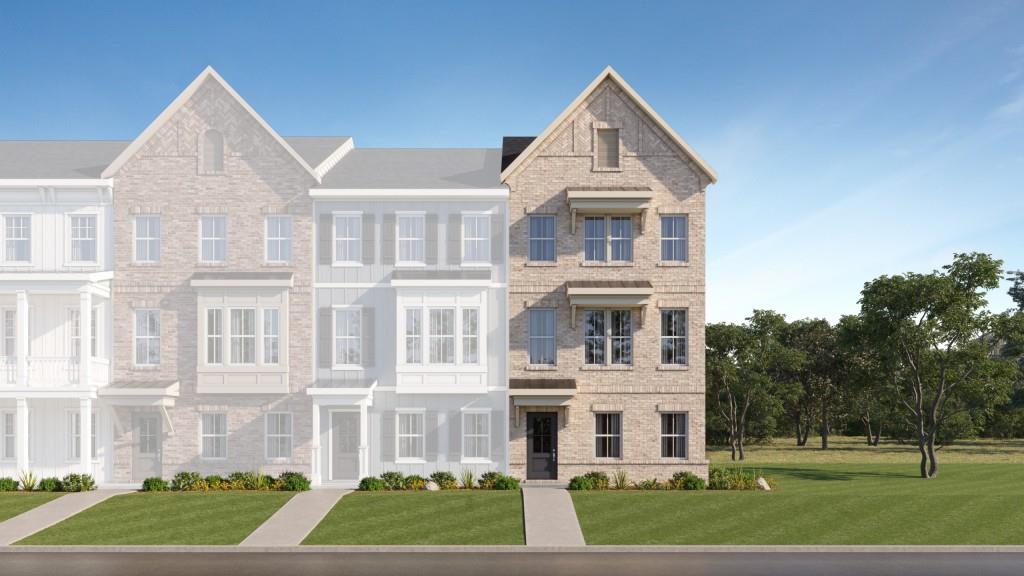 Welcome to Forrest Crossing! This new three-story townhome with a two-car garage features a smart layout that provides ample room to grow and entertain. Upon entry into the home is a versatile bedroom suite to accommodate independent living, while upstairs is the main living area. It showcases a well-equipped kitchen, dining room and a welcoming Great Room, which is elevated by a center fireplace and rear deck. Residing on the top floor are two secondary bedrooms and a tranquil owner's suite. Prices, dimensions and features may vary and are subject to change. Photos are for illustrative purposes only.