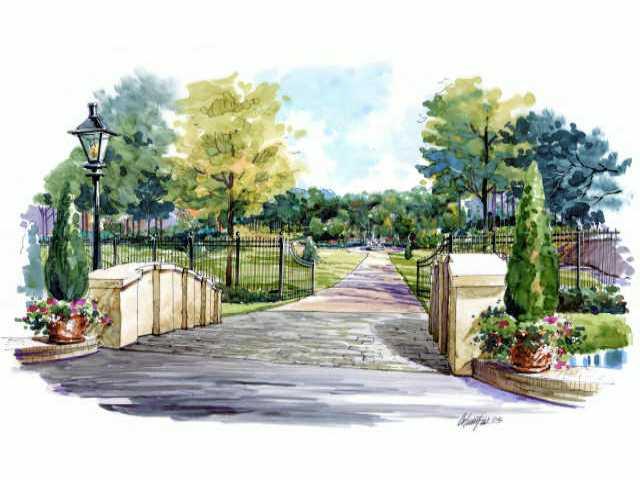 7+ gorgeous acres,already subdivided in to 3 lots (approx 2.5 acres ea)! Perfect for large estate homes or compound. Sold as one parcel. Cleared, graded, fenced & gated. Elec., water, sewer and gas on site. Construction trailer on site. Beautiful property, special opportunity!