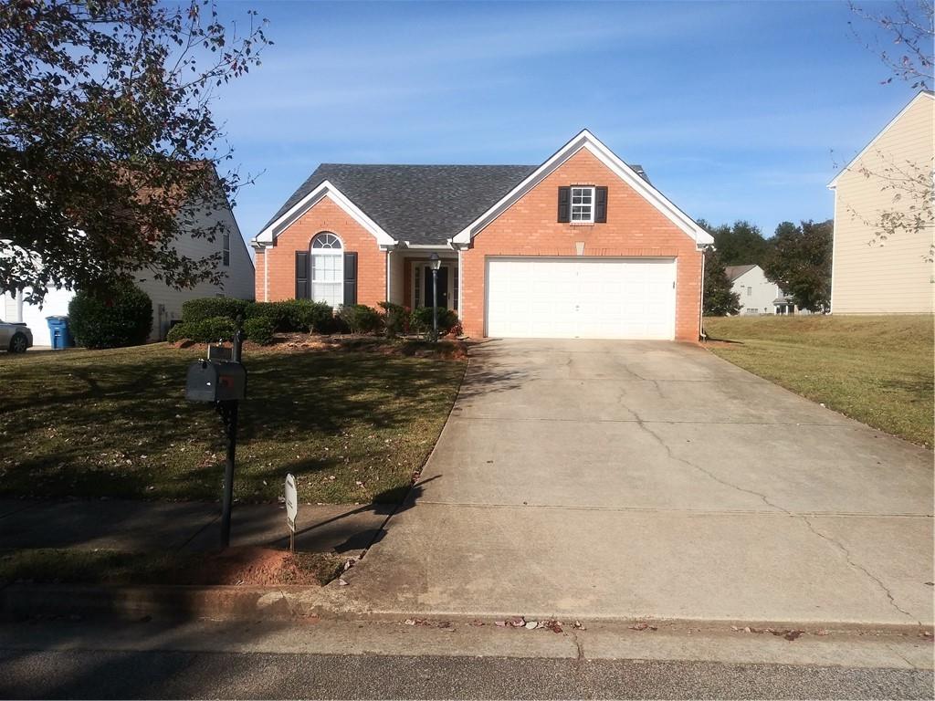 Beautiful ranch-type home on level corner lot in well-maintained subdivision. Three bedroom, two baths home with separate family room and dining room. Master bedroom with en-suite bathroom in which there are a garden tub, shower and walk-in closet. This house comes with a sun room for your ultimate relaxation. It has a two car attached garage, fireplace in great/family room and a kitchen with all the appliances. Within walking distance to shopping and public transport on Salem Road and less than five minutes drive to I-20 highway. New carpet throughout the bedrooms and family room. This is a fantastic value in Conyers and will not last. Please Note; We will never ask you to wire money or request funds through any type of mobile payment app. Kindly refrain from walking on the carpet with your shoes! Thanks for showing.