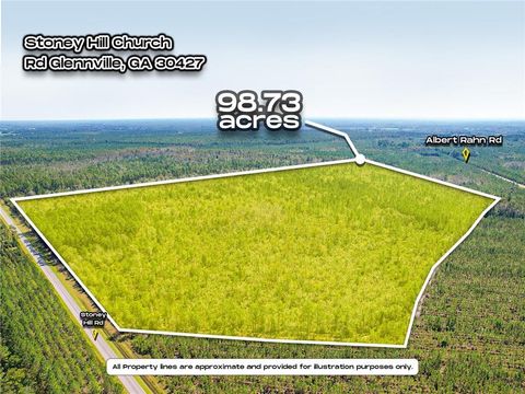 0 Stoney Hill Church Road Glennville GA 30427