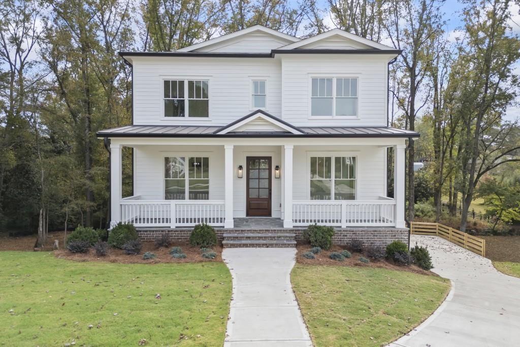 Discover elegance and convenience in this newly constructed 6-bedroom, 5-bathroom home just steps away from all historic Madison has to offer! Designed for modern living, this spacious residence features a large, open-concept kitchen with premium finishes and views of both the dining and living rooms ideal for entertaining. Relax on the screened back porch that overlooks a serene backyard, perfect for enjoying your morning coffee or evening unwind. With a built-in elevator, moving between floors is effortless, making this home accessible for all ages. Don't miss the chance to own this blend of luxury and functionality in an unbeatable location.
