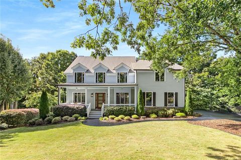 A home in Dawsonville