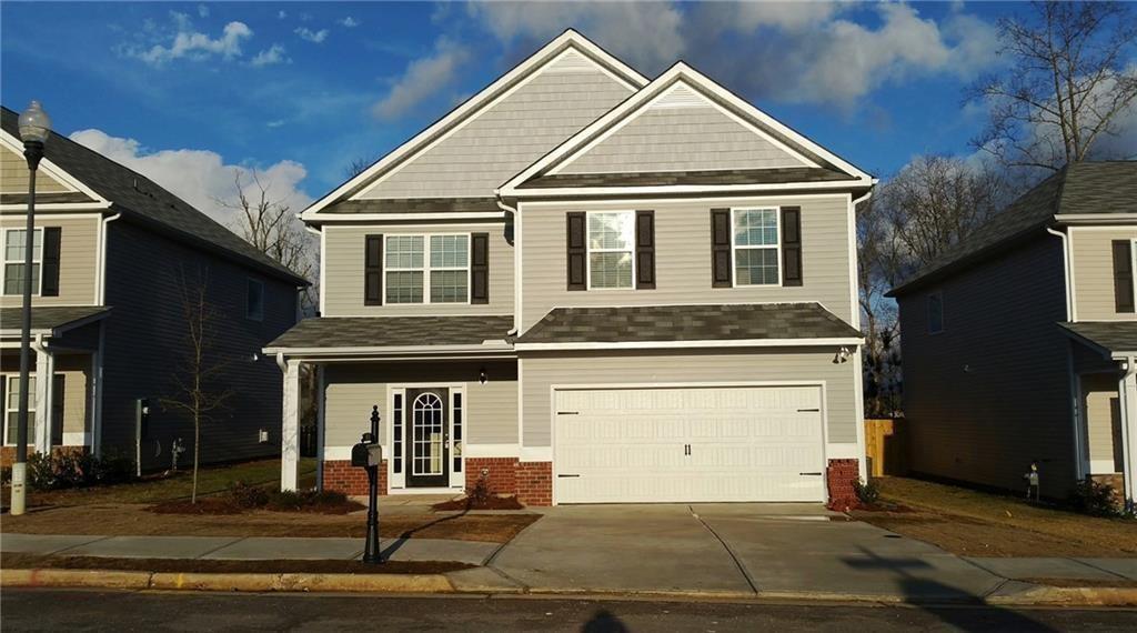 Wooded back yard, Beautiful gourmet kitchen w/ 42" inch cabinets, spacious kitchen island, granite countertops w/ tile backsplash, & built in desk. Open family room w/ fireplace and high ceilings, large dining room for entertaining. Large master suite w/ trey ceilings & sitting area, master bath w/ double vanity, garden tub, & separate shower. Close to restaurants, shopping, and entertainment. Recently rennovated flooring!