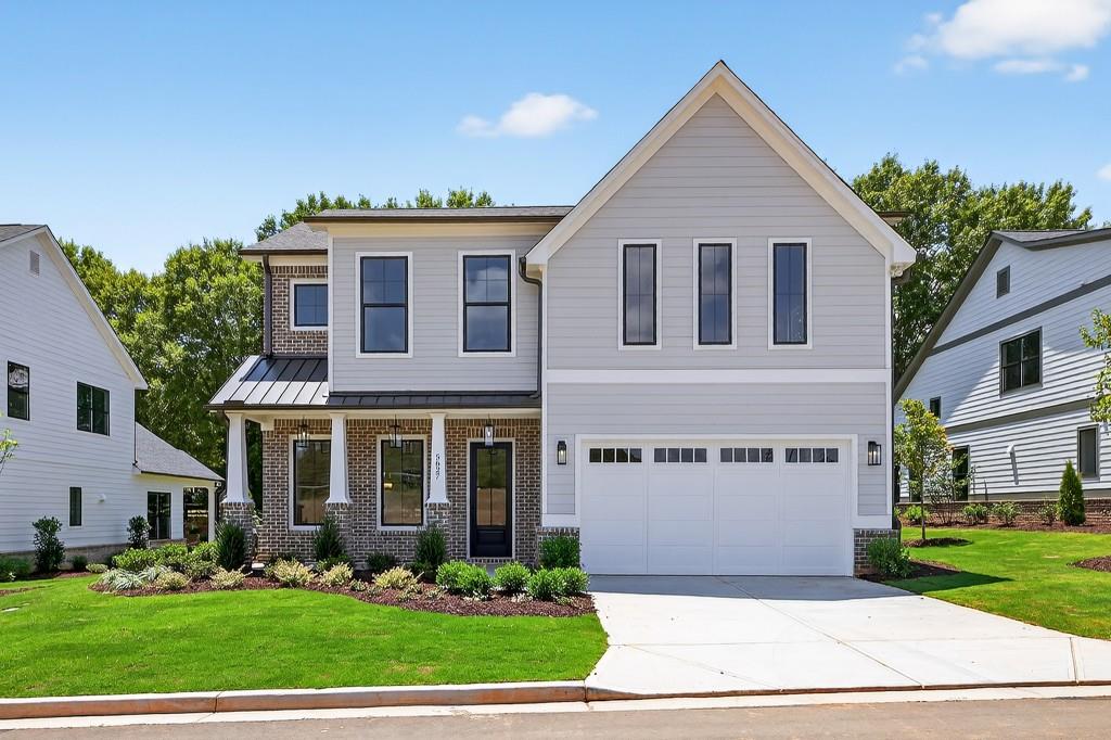 The Carie Plan built by Heatherland Homes. Quick Move-In! From the moment you step inside this amazing home, you'll be surrounded by thoughtfully selected finishes and timeless architectural details that exude sophistication. Coffered ceiling accents in the dining room, and hardwood flooring throughout the main floor living areas create a sense of elegance and comfort. Throughout the home, quartz countertops provide a seamless blend of beauty and durability.The heart of the home is a chef-inspired kitchen, featuring sleek double ovens, premium appliances, kitchen cabinets to the ceiling and a dramatic oversized island designed for both casual meals and entertaining in style.The primary suite offers a peaceful sanctuary, complete with an oversized walk-in closet, a spa style luxurious bathroom complete with large shower and soaking tub.it's the perfect escape after a long day. Community amenities include a dedicated dog park, offering a welcoming space for pets and neighbors alike. Don't miss the chance to own this exceptional home where refined design and everyday functionality come together in one of Northwest Cobb's most desirable new communities. Limited time offer with Special inventory pricing! Ask about our $20,000 Any Way You Want it Incentive with use of sellers preferred lender and binding contract by 9/30/2025! **All photos are stock photos from builder**
